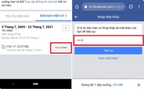 khôi phục tin nhắn facebook đã bị xóa hoàn toàn trên điện thoại