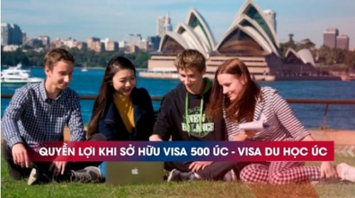 quyền lợi khi du học nghề úc visa 500