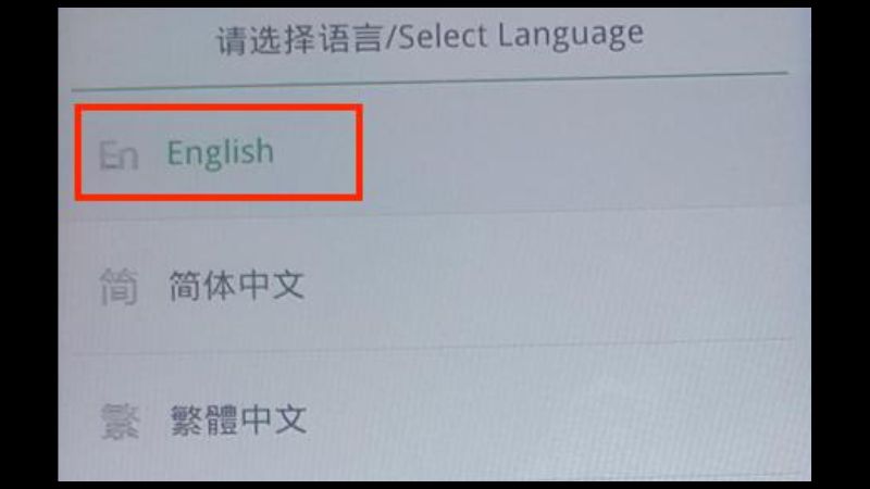 Select Language là gì
