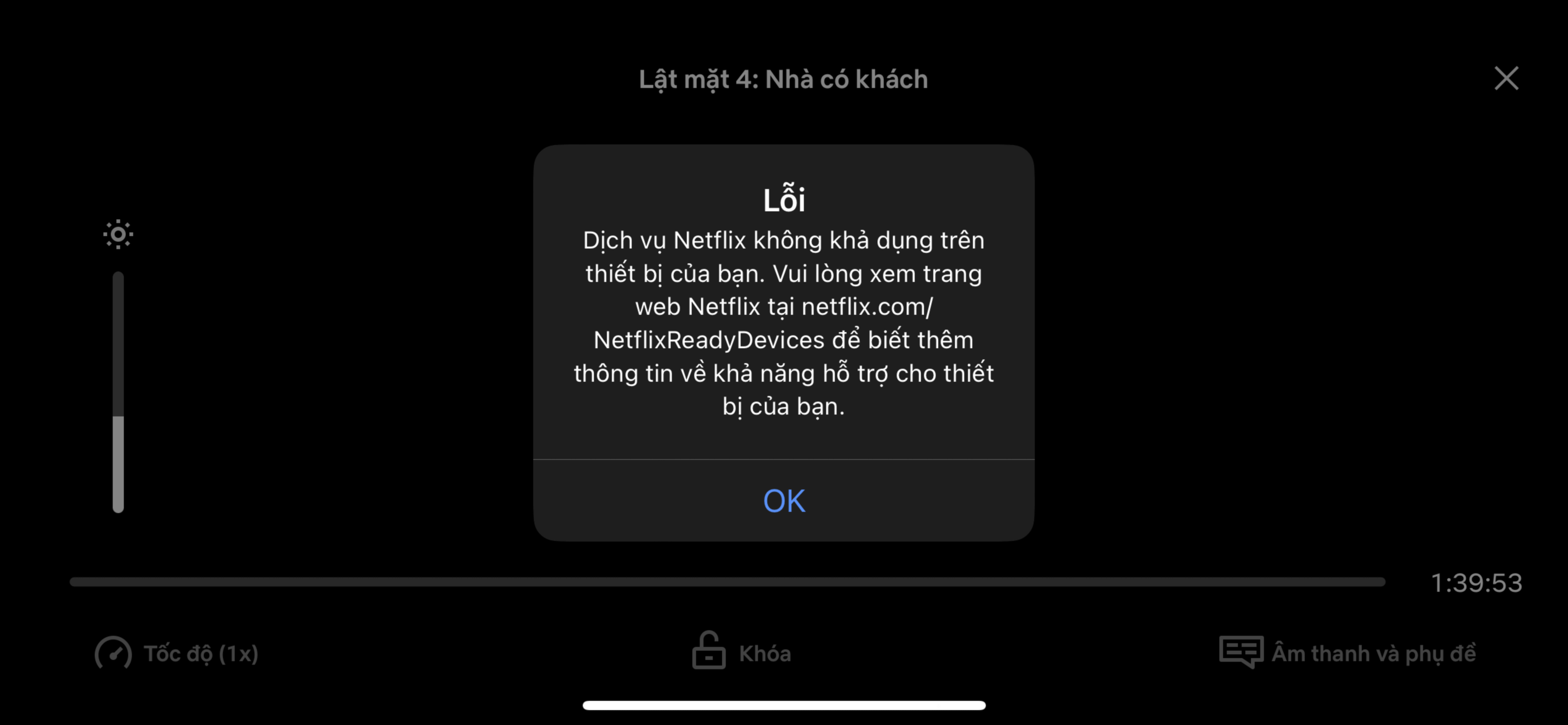 Tại sao gặp lỗi Netflix không khả dụng trên thiết bị của bạn