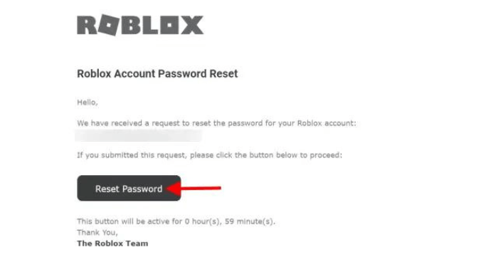 Cách lấy lại mật khẩu Roblox không cần Email 3