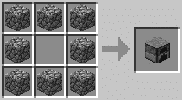 Cách chế tạo hàng rào đá trong Minecraft