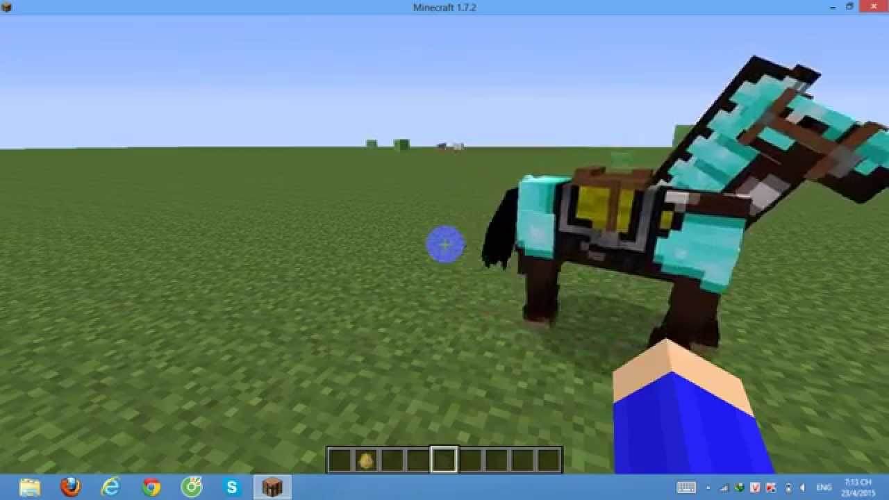 Cách cưỡi ngựa trong Minecraft 