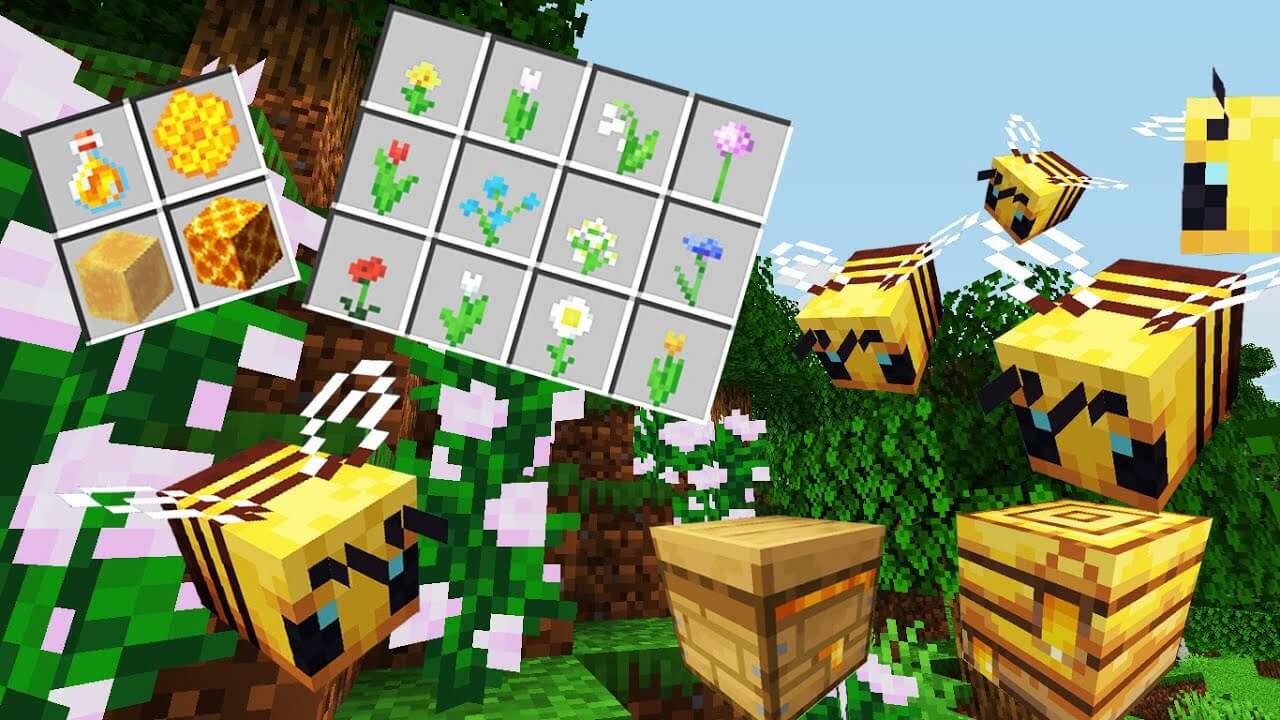 Cách nuôi ong trong Minecraft